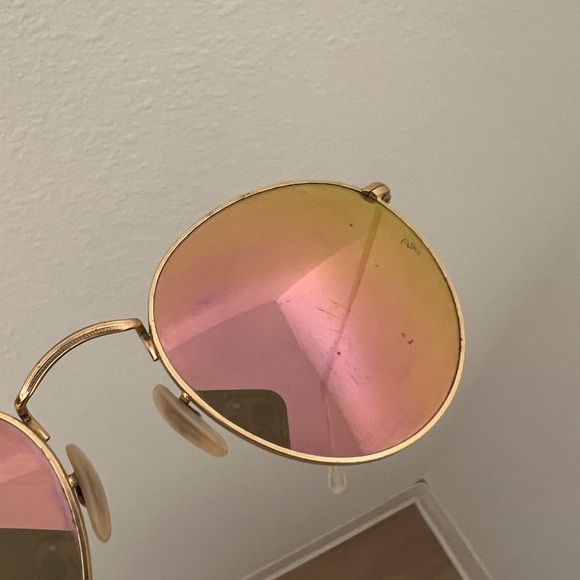 Rayban Round Flat Lenses main image 4